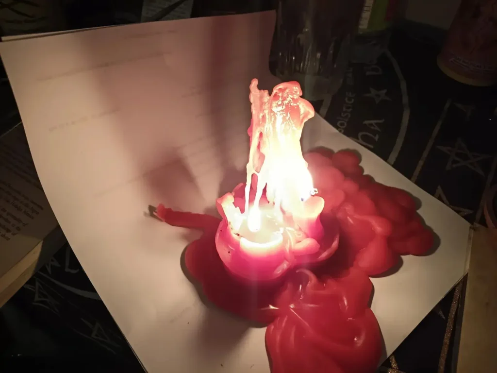 SCG Witchery Candle work