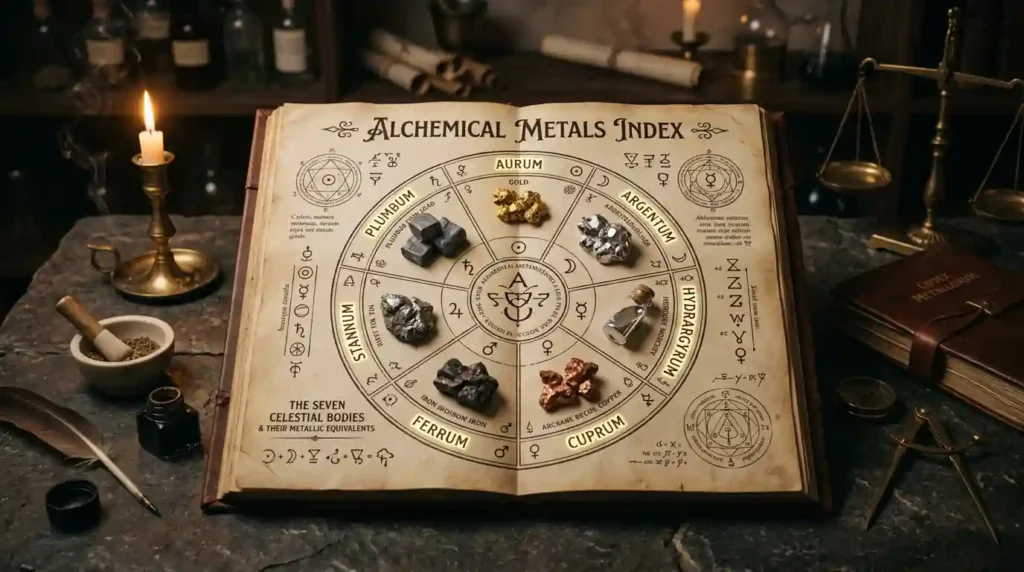 Alchemical Metals Index