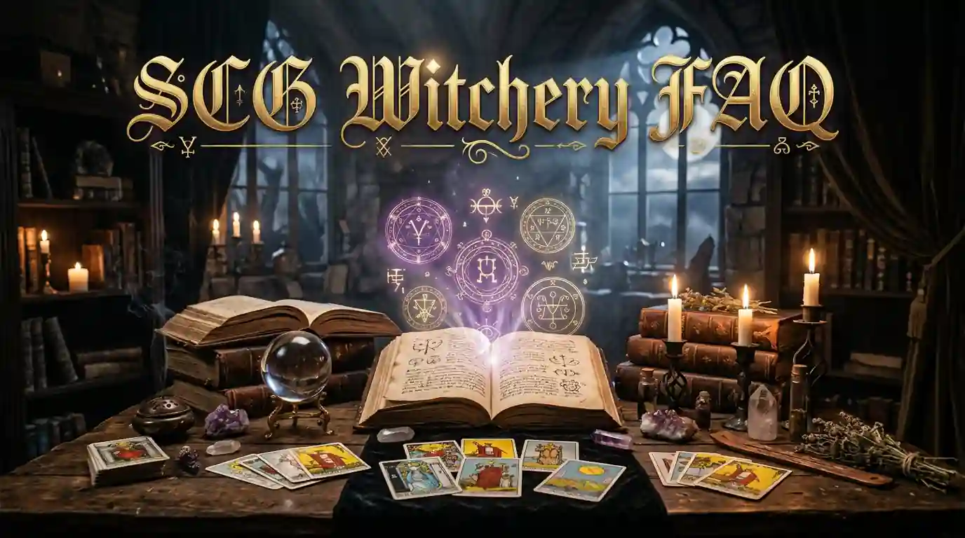 SCG Witchery FAQ 2026 Ultimate Trusted Guide - SCG Witchery