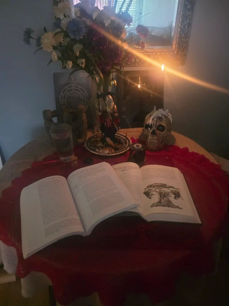 Custom spellcasting services Altar Layout