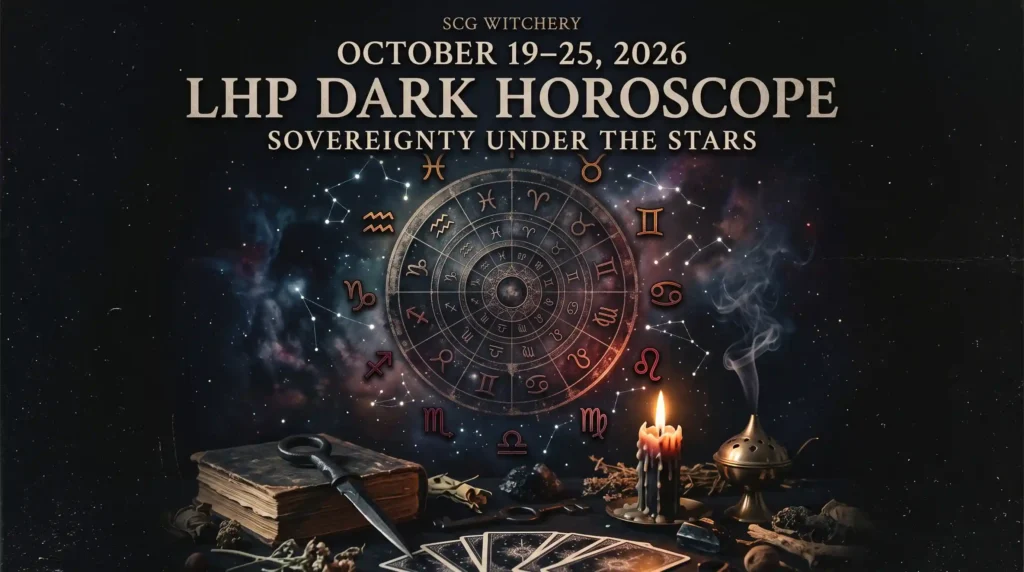 LHP Dark Horoscope October 19 25 2026