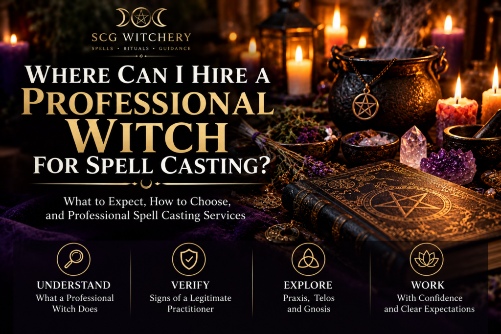 Professional witch for spell casting and professional spell casting services